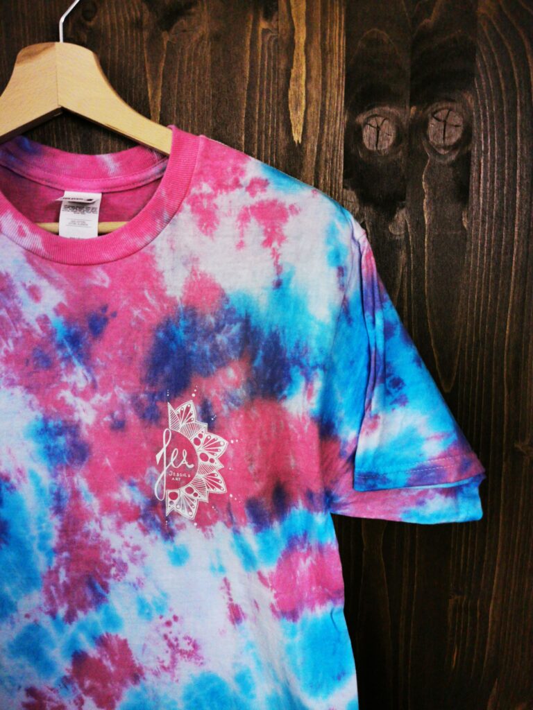 Jessies Art Batik Shirt Pink